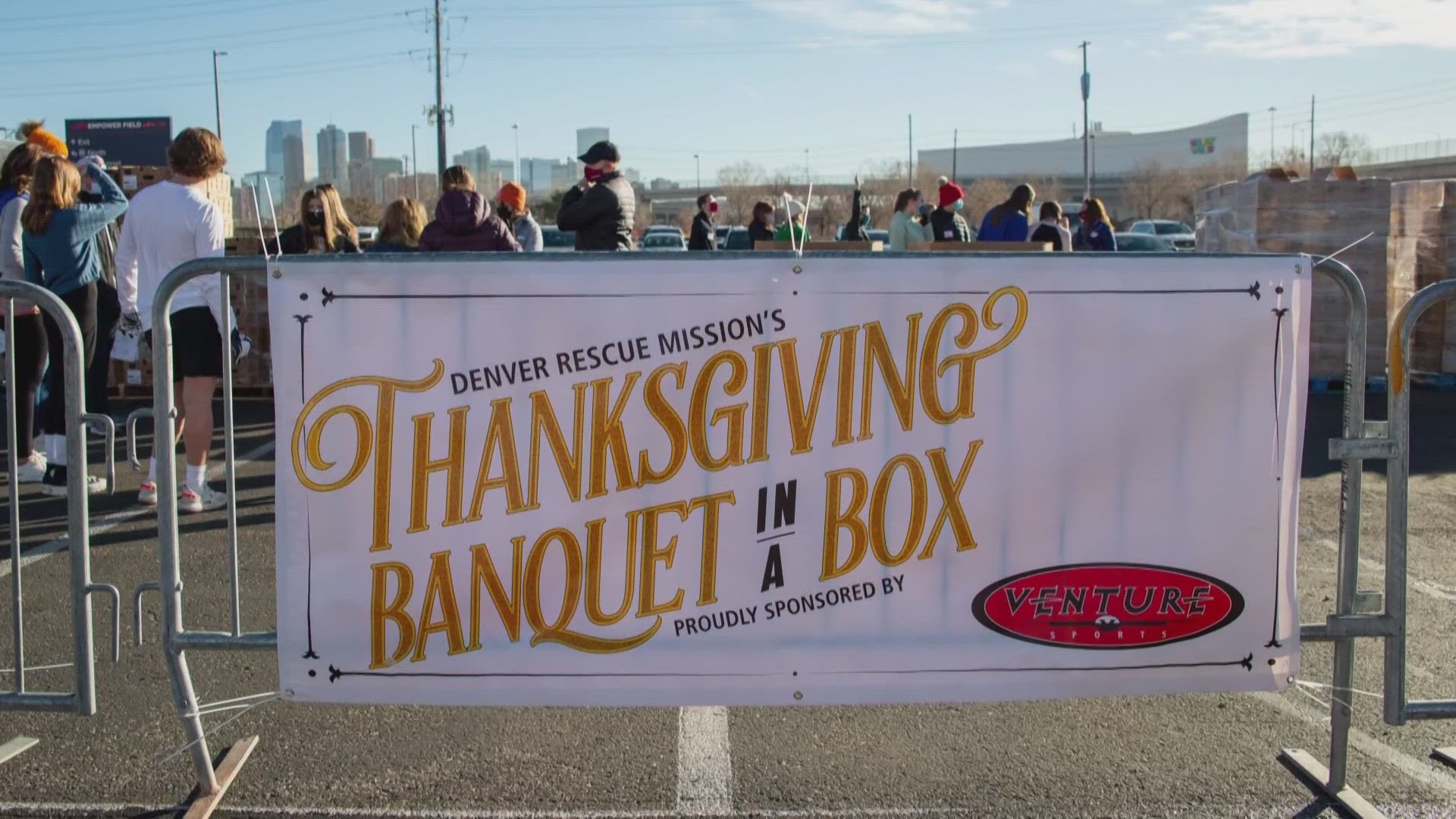 The Denver Rescue Mission's goal is to collect 15,000 turkeys between now and Nov. 23.