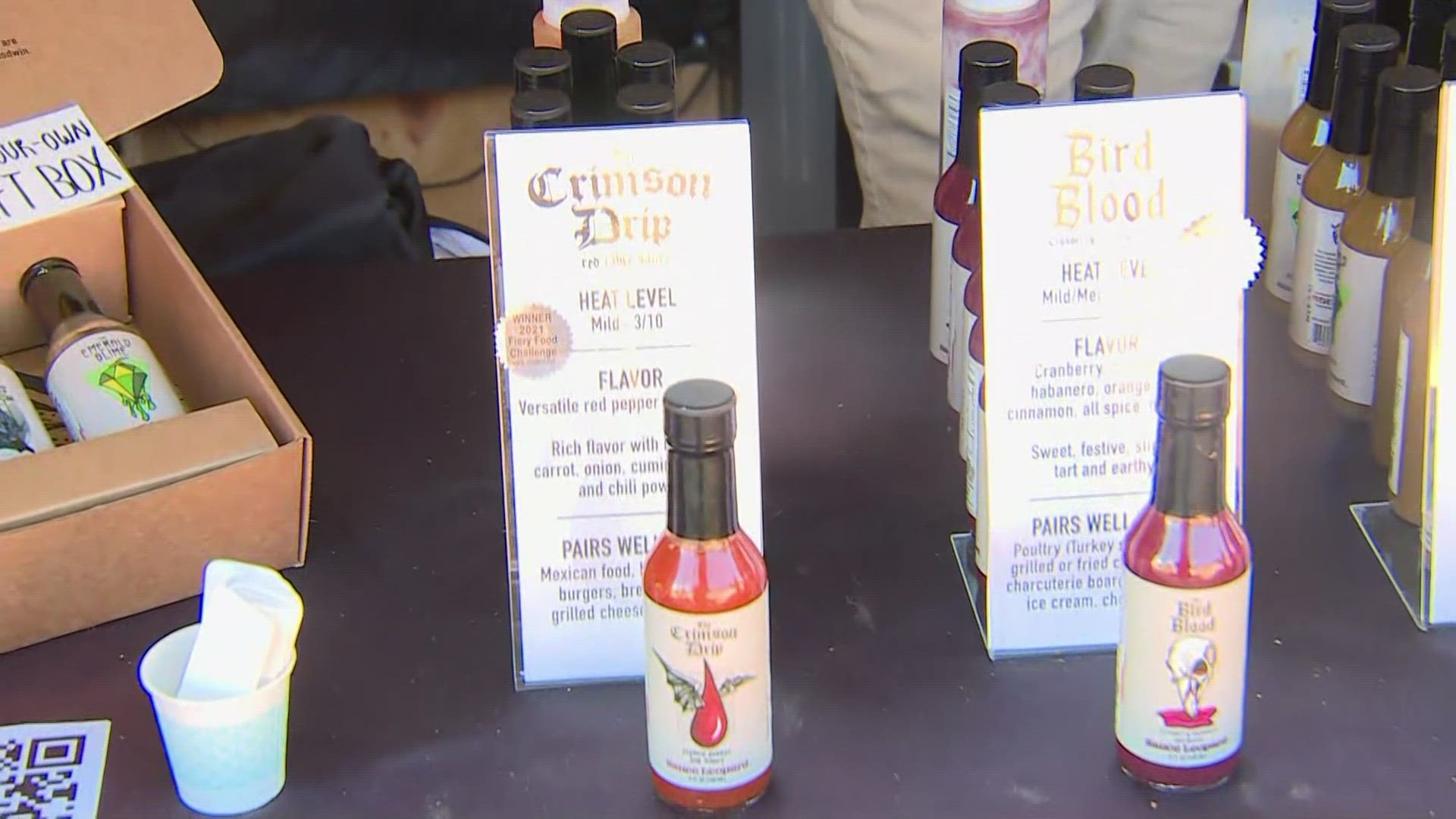 One of Sauce Leopard's hot sauces was featured on season 18 of 'Hot Ones.' The Denver-based business is offering a discount for Black Friday.