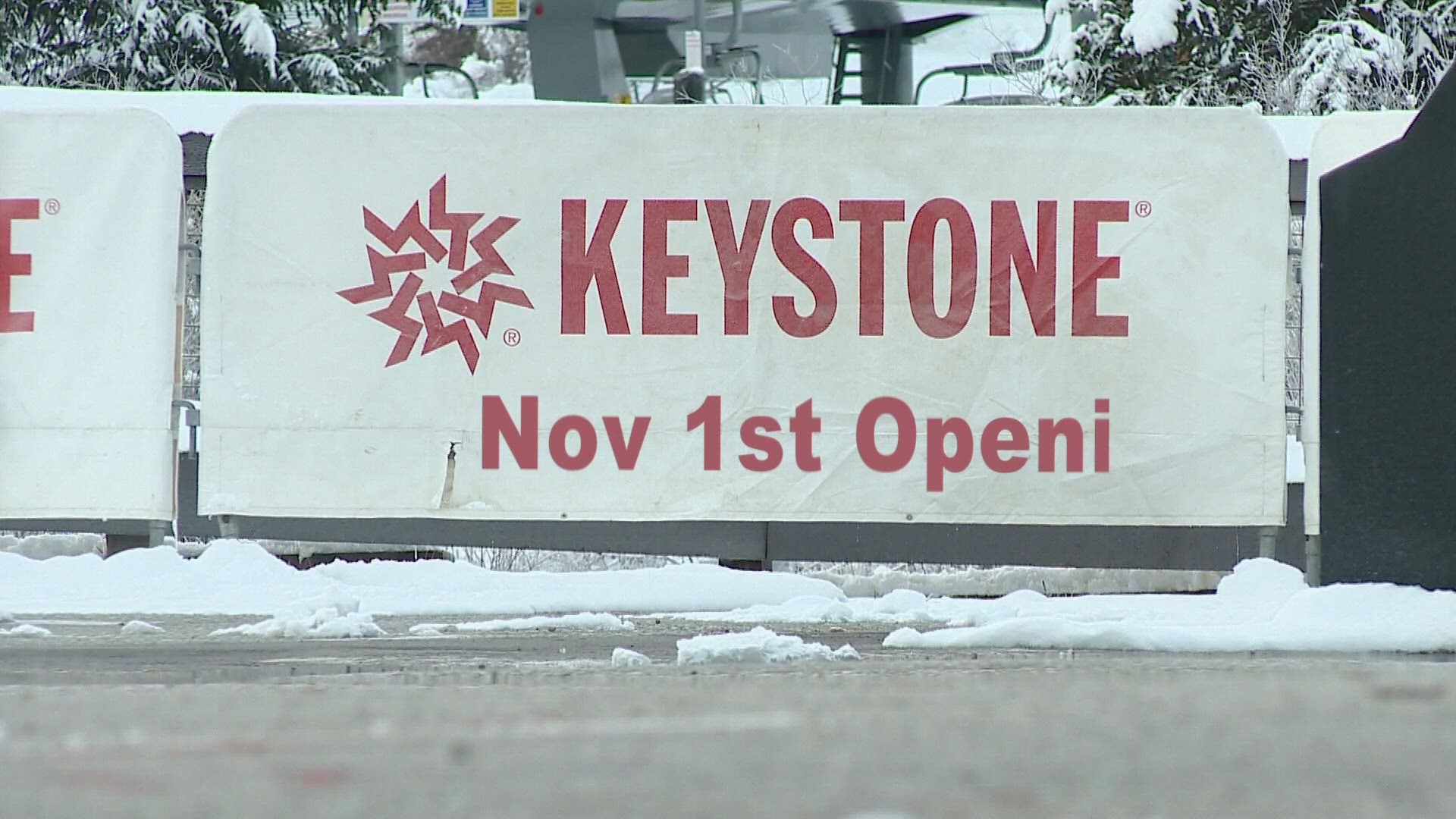Keystone Resort announced Monday that it will open for the 2023/24 season on Nov. 1, after a weekend storm dumped about 14 inches of new snow on the ski area.